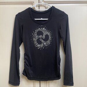 ivivva Triple Flip Girls Long Sleeve Athletic Top Size 4